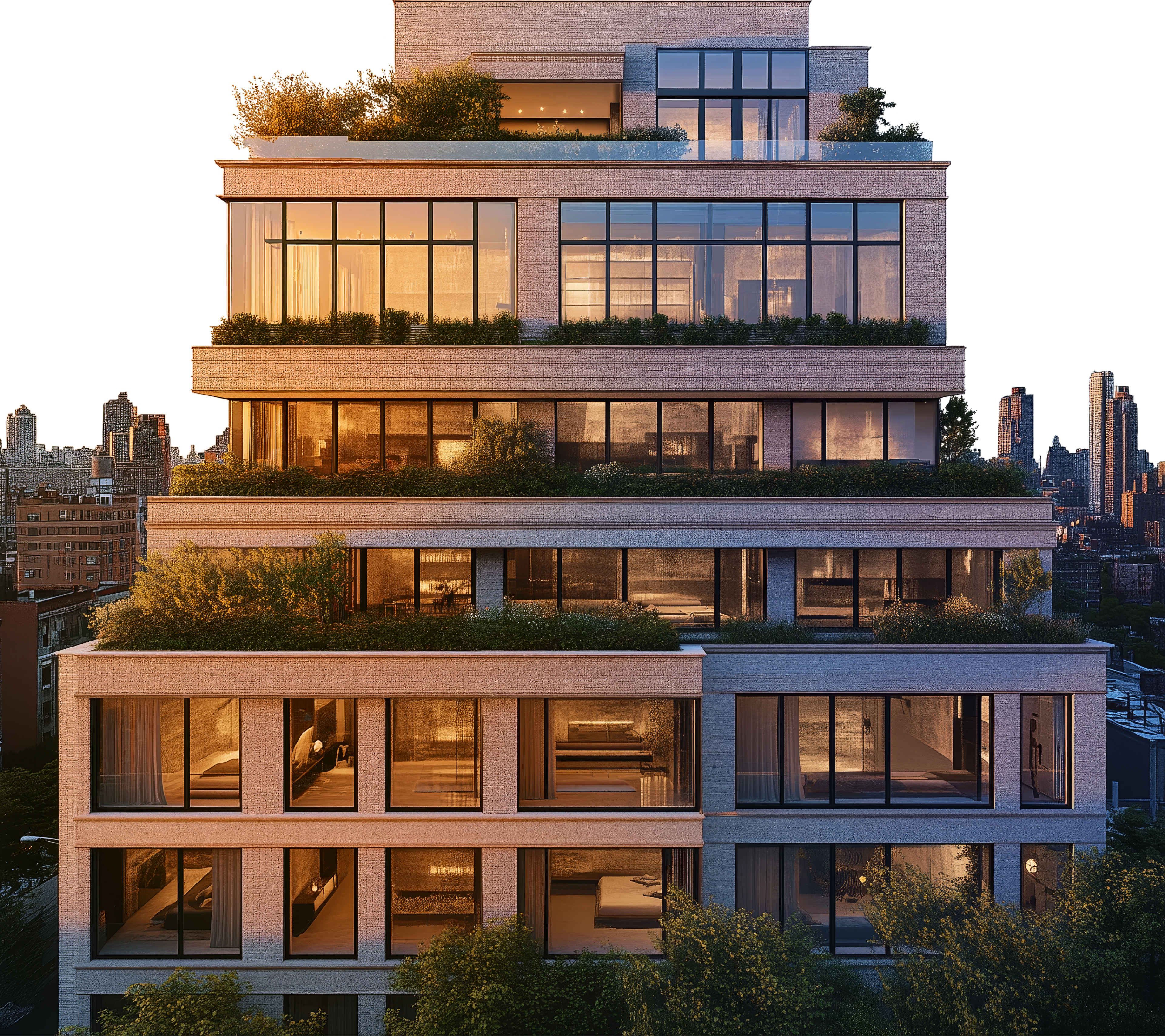 Luxury modern residence exterior